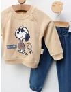 Compleu Snoopy Stars, model bej picture - 2
