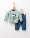 Compleu Snoopy Stars, model verde picture - 1