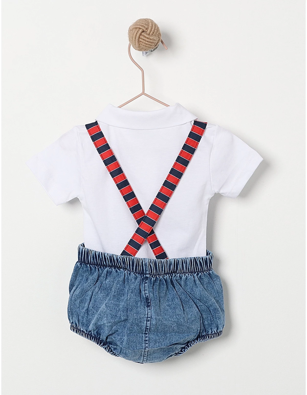 Compleu TEDDY IN POCKET rosu