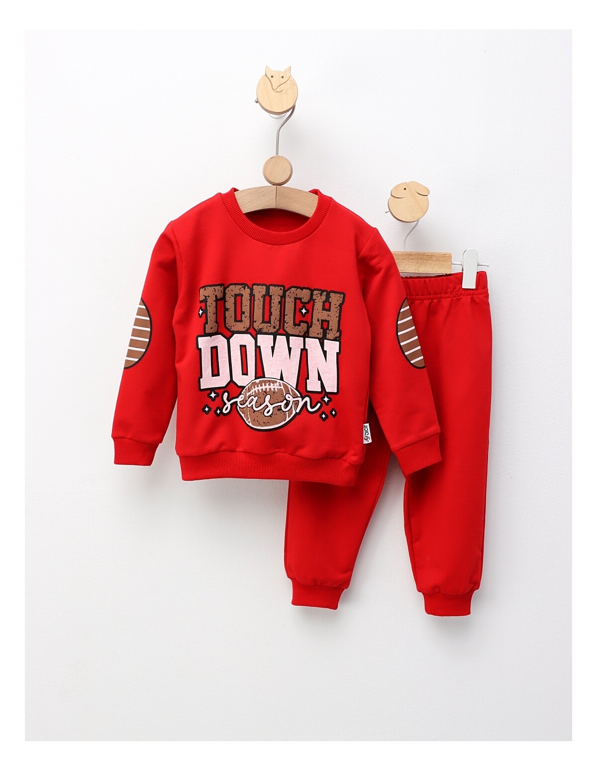 Compleu Touch Down, model rosu
