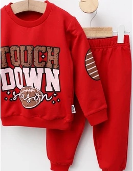 Compleu Touch Down, model rosu