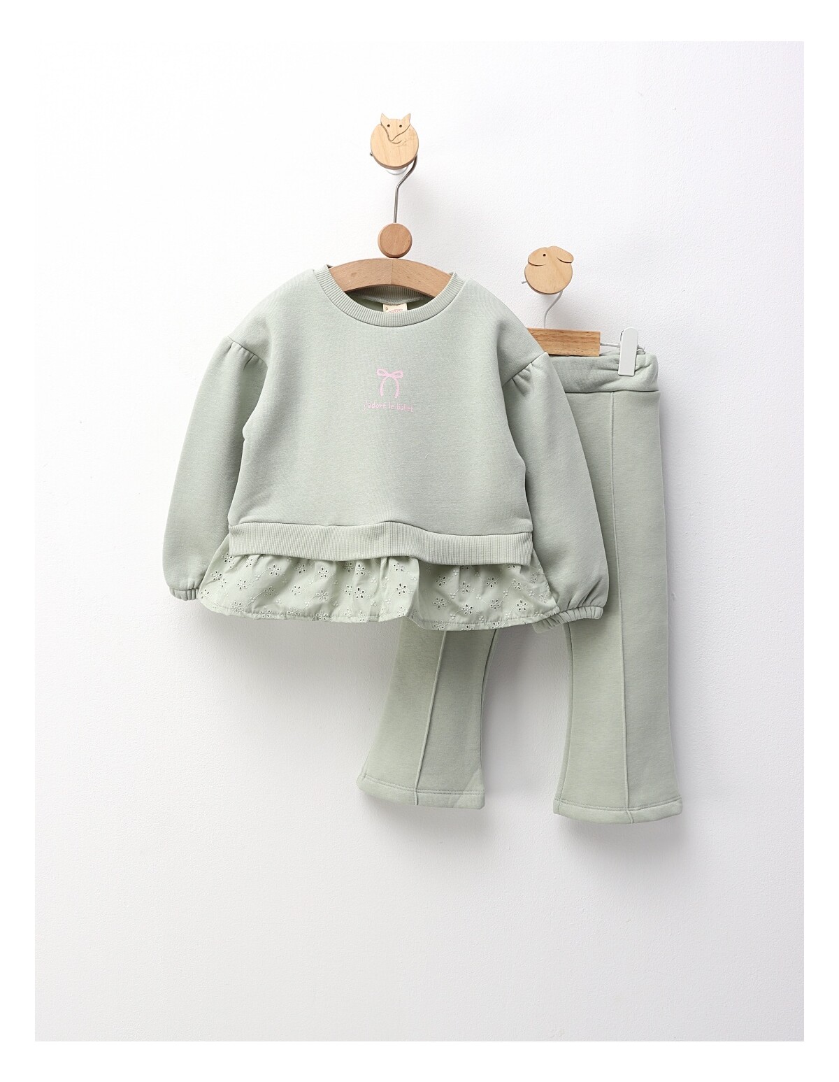 Compleu vatuit, J\'ador Le Ballet, verde