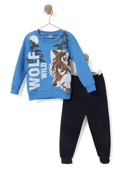 Compleu WOLF WILD albastru 1
