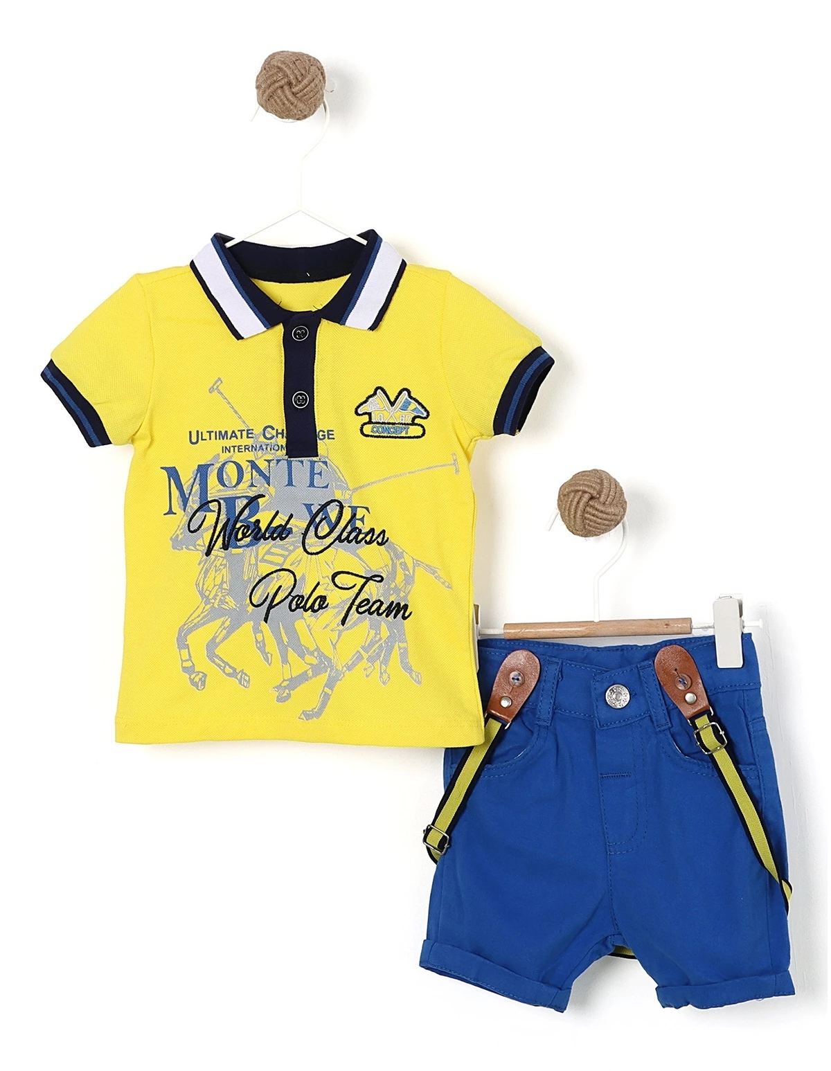 Compleu World Class Polo Team galben