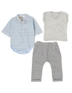 Costum cutie elegant Brocky model gri 3