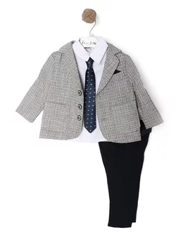 Costum Gurnam cu cravata model 1 80 (9-12 luni)