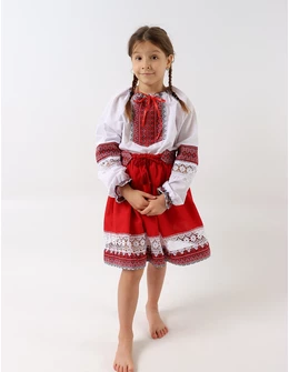 Costum national Olivia 3 piese