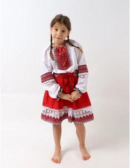 Costum national Olivia 3 piese