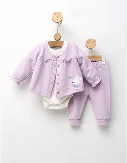 Costumas 3 piese, Hopla Rabbit, mov