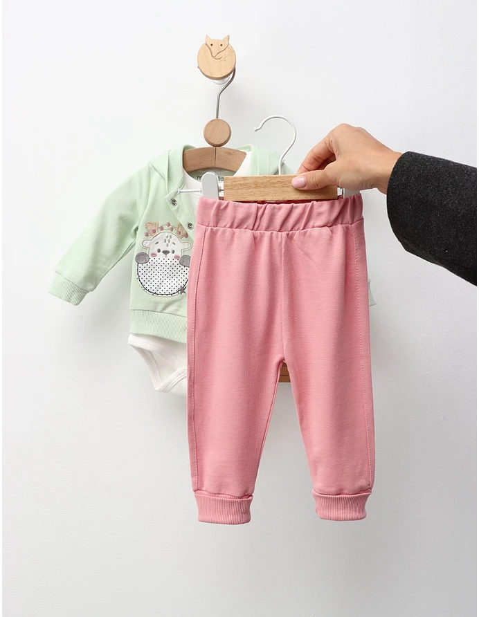 Costumas 3 piese, Loving Deer, verde picture - 4