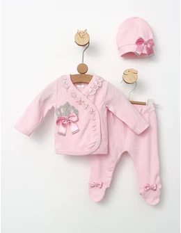 Costumas 3 piese Princess Alyssa roz 1