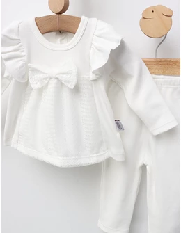 Costumas 3 piese, Zara, model alb