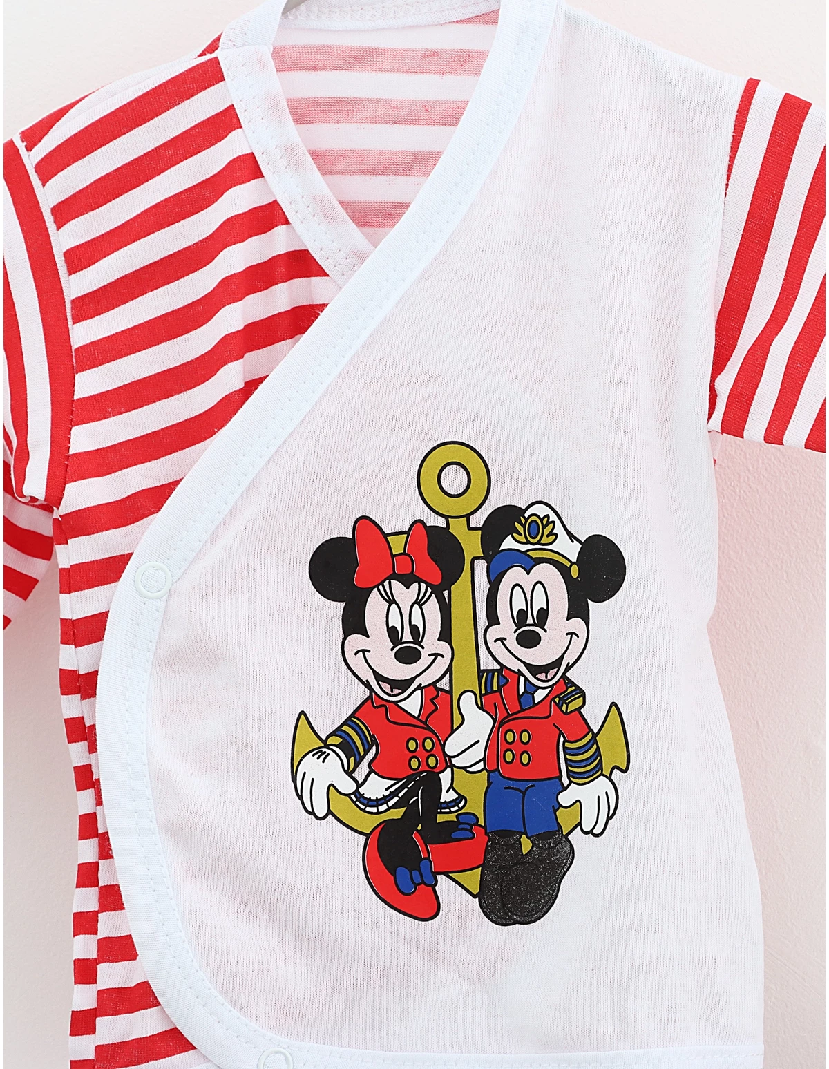 Costumas 5 piese MIckey&Minnie rosu