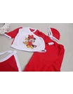 Costumas 5 piese MINNIE rosu 6