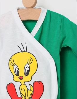Costumas 5 piese Tweety verde 2