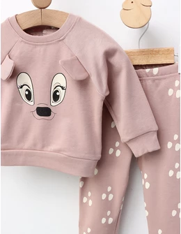 Costumas Caprioara Mira, roz-prafuit