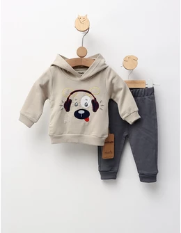 Costumas Catelul si Muzica, gri