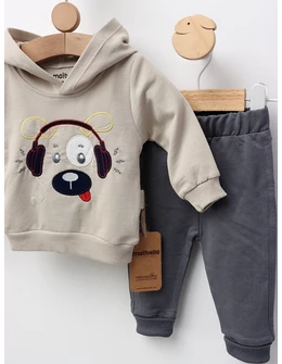 Costumas Catelul si Muzica, gri