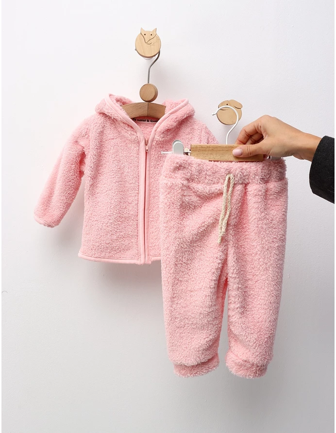 Costumas cocolino Fetita Ursulet roz picture - 3