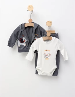 Costumas Cute Animals, cu gri