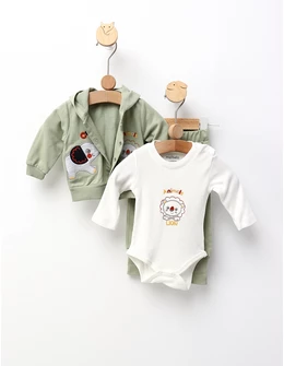 Costumas Cute Animals, cu verde