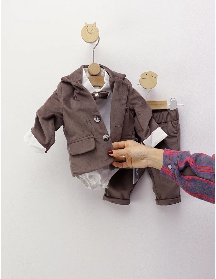 Costumas elegant, Aramis, gri-inchis picture - 4