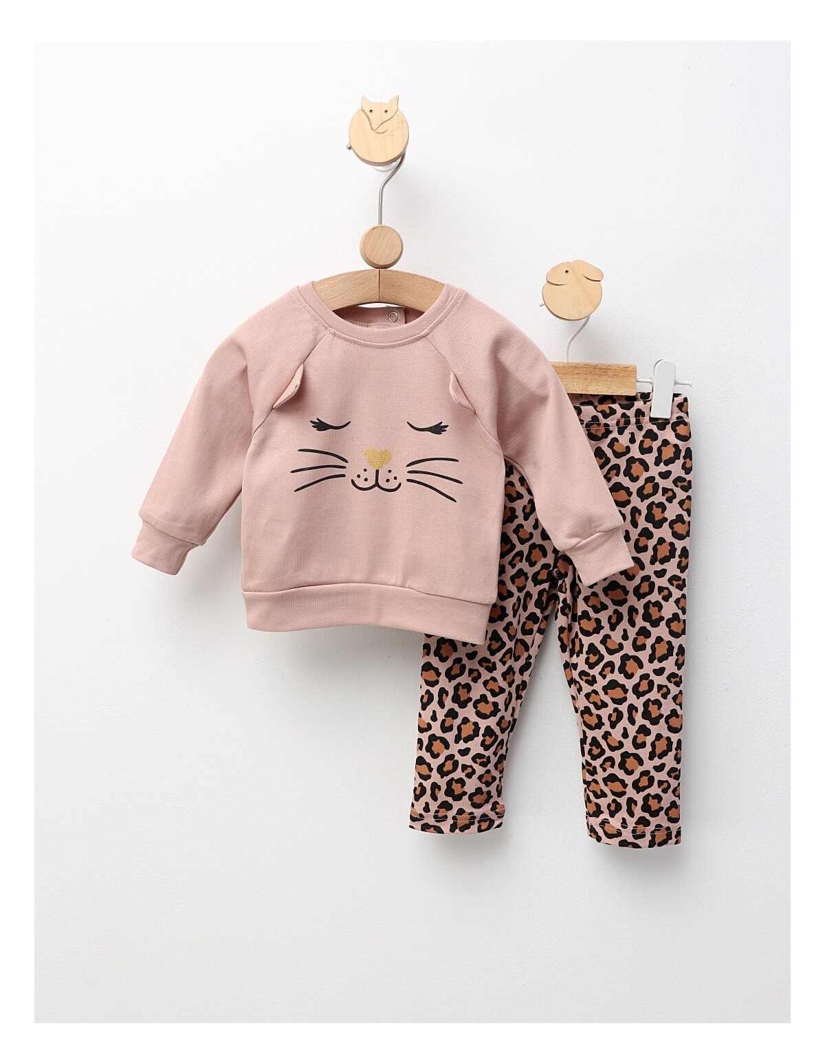 Costumas Felina Leopard, bej