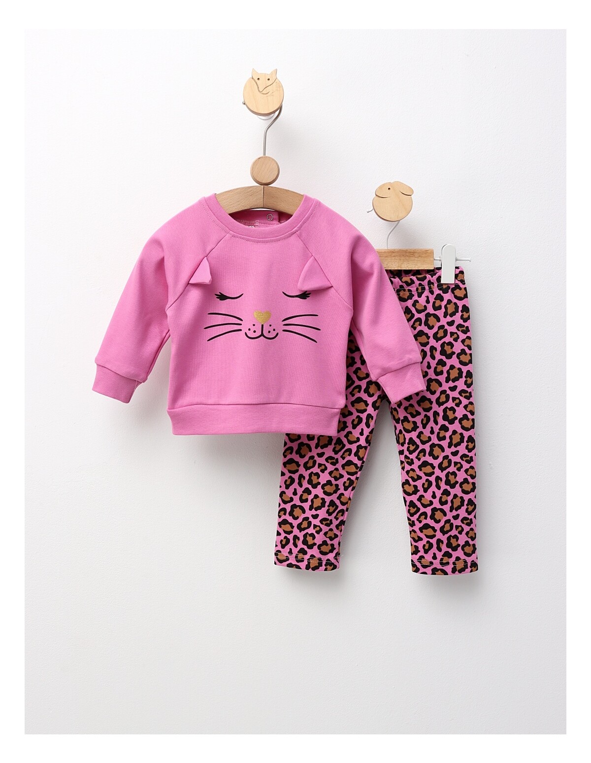 Costumas Felina Leopard, ciclam