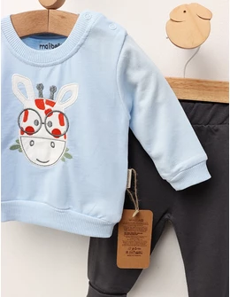 Costumas Girafa la Scoala, blue