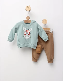 Costumas Girafa la Scoala, verde