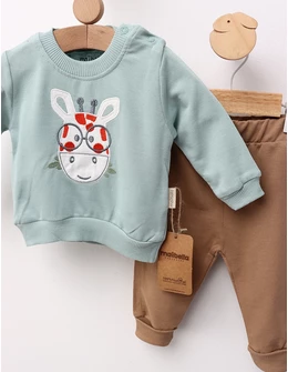 Costumas Girafa la Scoala, verde