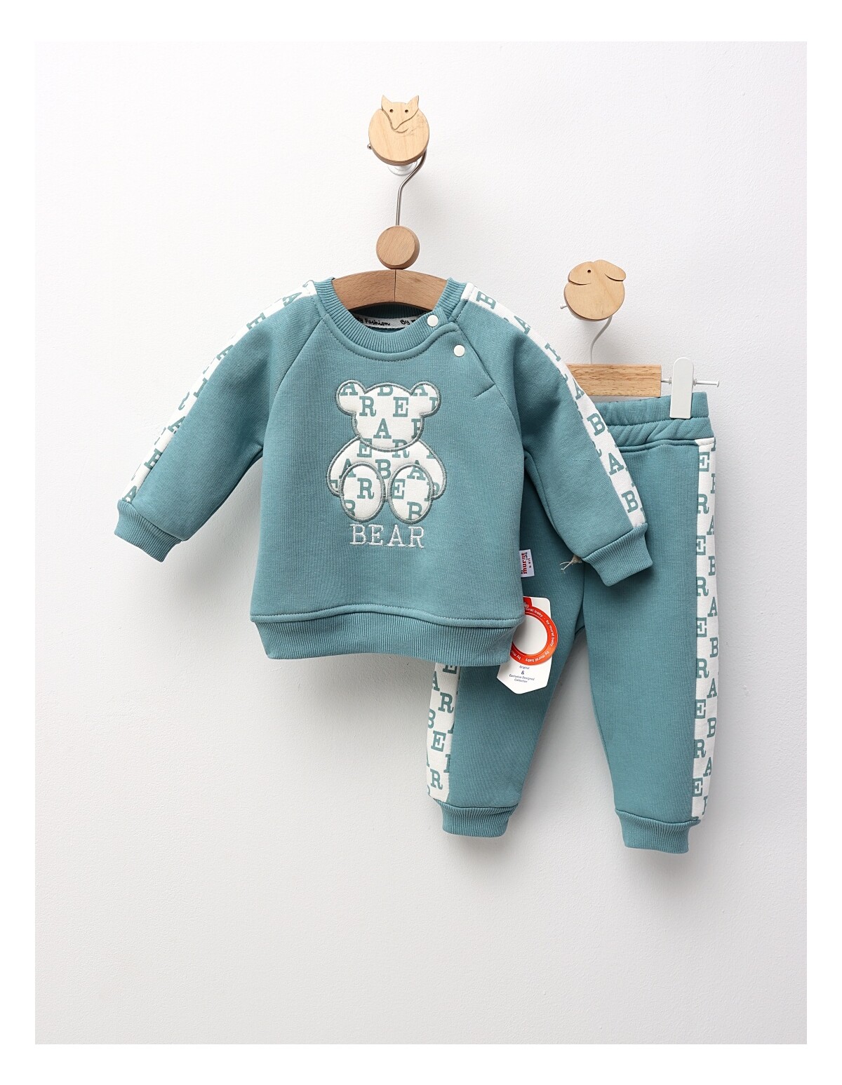 Costumas Gugsi Bear, model verde