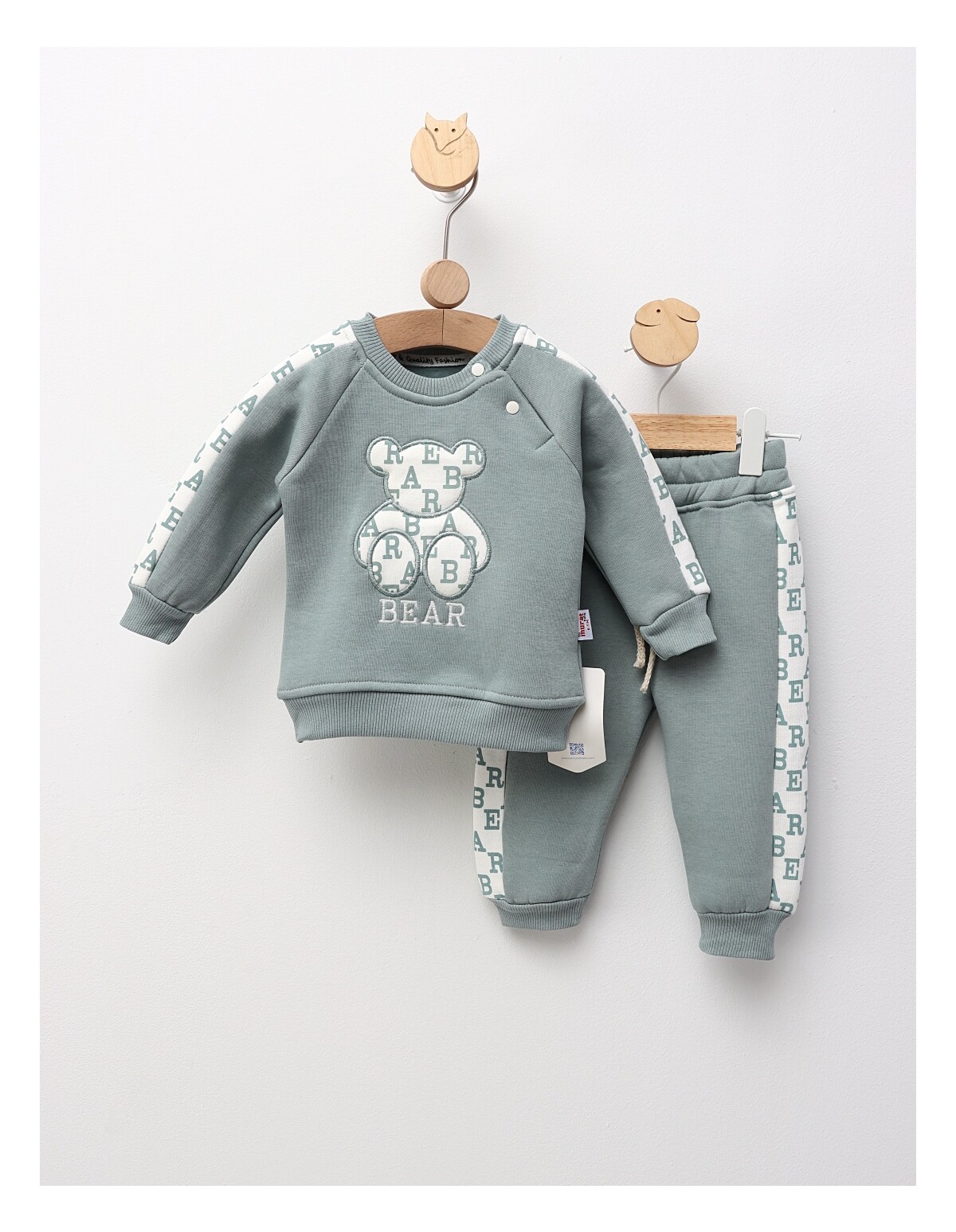 Costumas Gugsi Bear, model verde pal