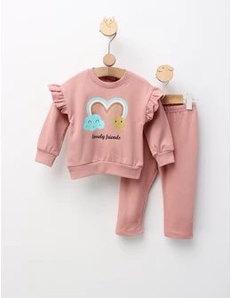 Costumas Lovely Friends, roz-prafuit