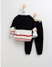 Set haine copii cu cardigan, cămașă și pantaloni, bumbac confortabil picture - 6