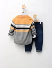 Costumas premium elegant Paul, gri-galben picture - 6