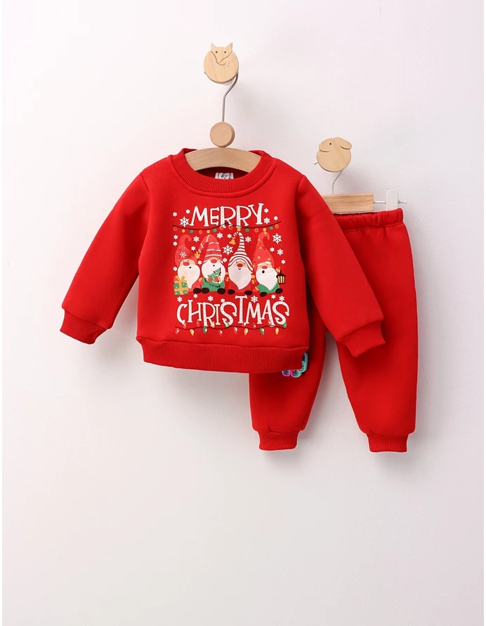 Costumas vatuit cu POP-IT, Elf Christmas, rosu picture - 2