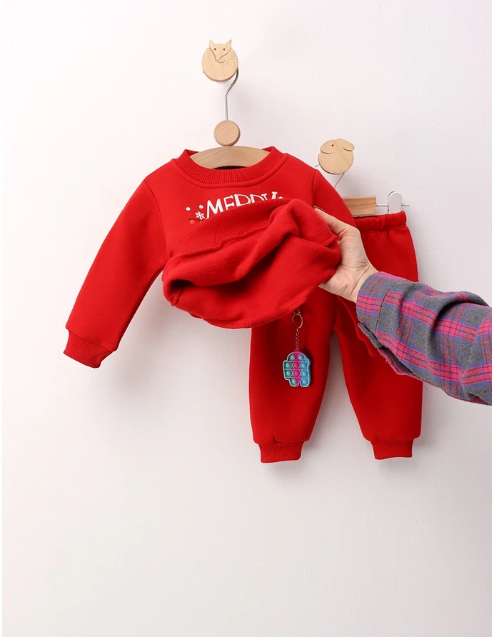 Costumas vatuit cu POP-IT, Elf Christmas, rosu picture - 5