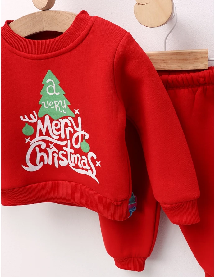 Costumas vatuit cu POP-IT, M Christmas, rosu picture - 3