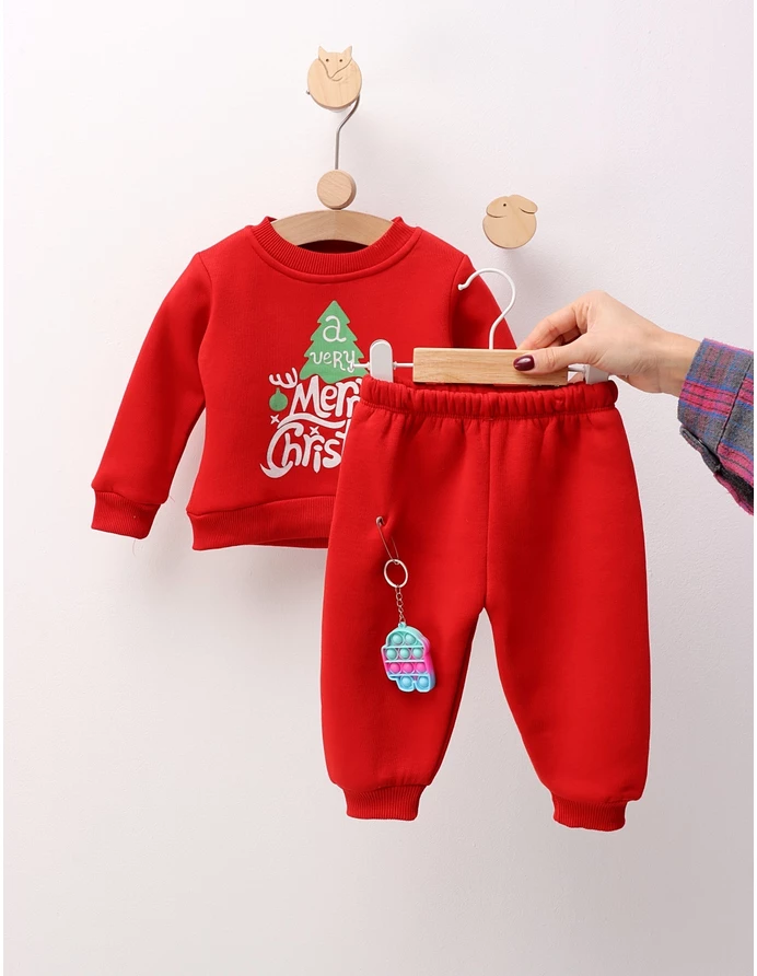 Costumas vatuit cu POP-IT, M Christmas, rosu picture - 4