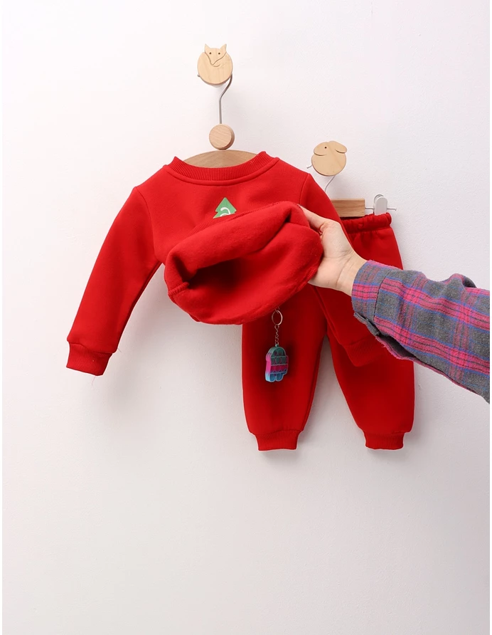 Costumas vatuit cu POP-IT, M Christmas, rosu picture - 5