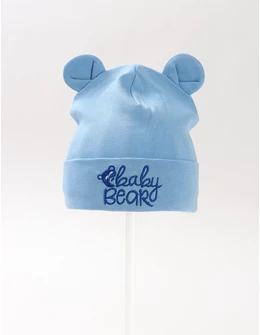 Fes copii, baby bear, model albastru