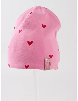 Fes copii, inimioare, model roz