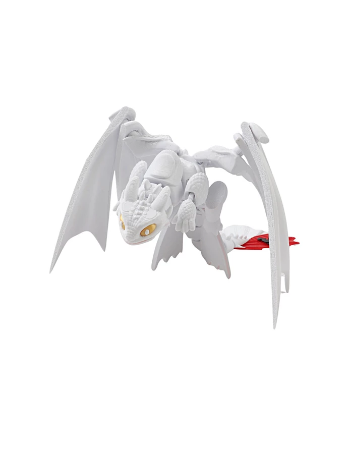 Figurina flexibila, Dragon, Model Toothless Alb picture - 6