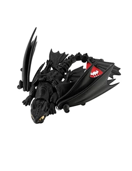 Figurina flexibila, Dragon, Model Toothless Negru