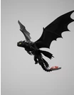 Figurina flexibila, Dragon, Model Toothless Negru picture - 1