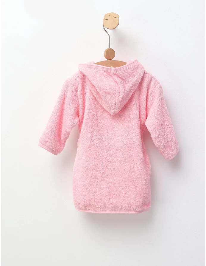 Halat de baie Fetitele Ursuleti, roz picture - 3