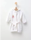Halat de baie Printesa si Unicorn, alb picture - 2