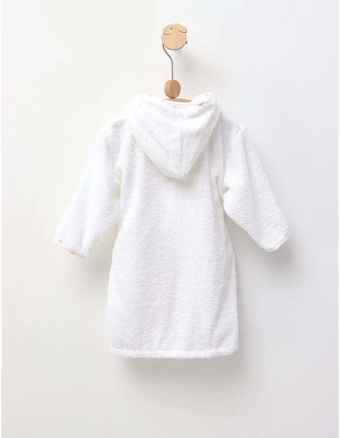 Halat de baie Printesa si Unicorn, alb picture - 4