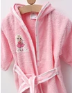 Halat de baie Printesa si Unicorn, roz picture - 3